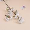 90cm Silk Cherry Blossoms Branch Plastic Fake Flower  Home Garden Decor