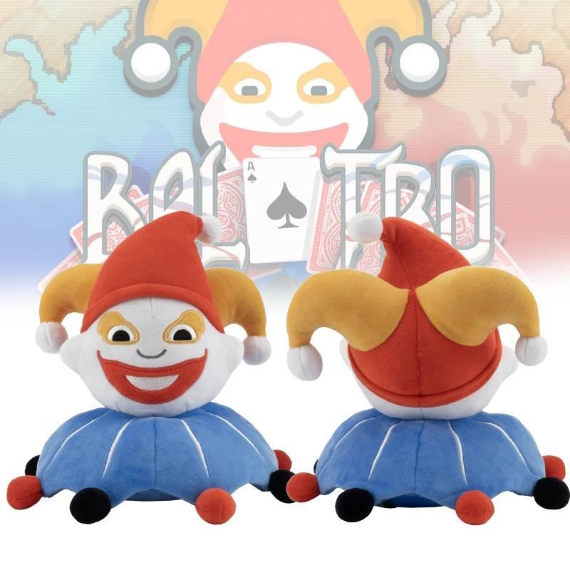 Adorable Balatro Jimbo Plush Soft Blue Clown Game Character Doll For Collectors