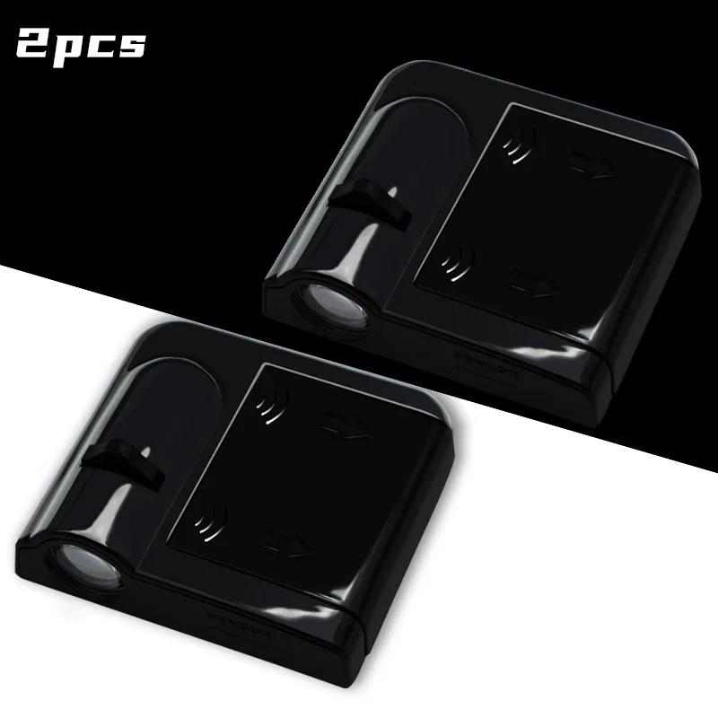 2025 Hot For Ford Wireless Led Emblem Car Door Welcome Laser Projector Lights Car Decor For Ford Focus ST Ranger Mondeo Kugo Eco