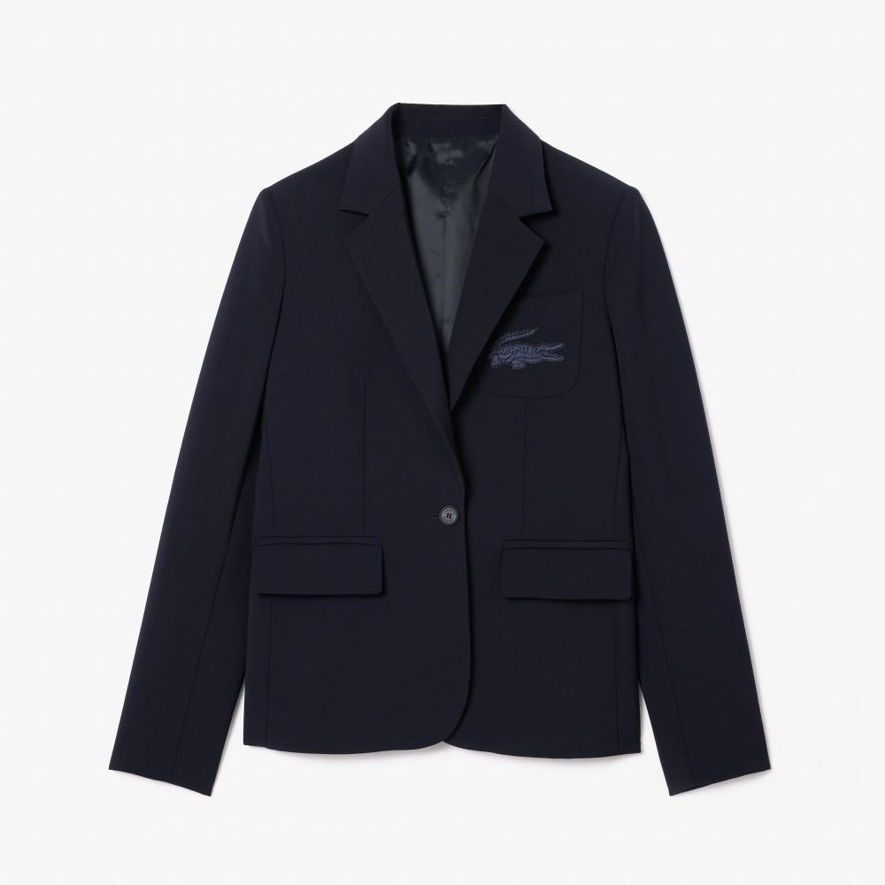 Lacoste Women's Signature Pocket Blazer VF7443-55NHDE