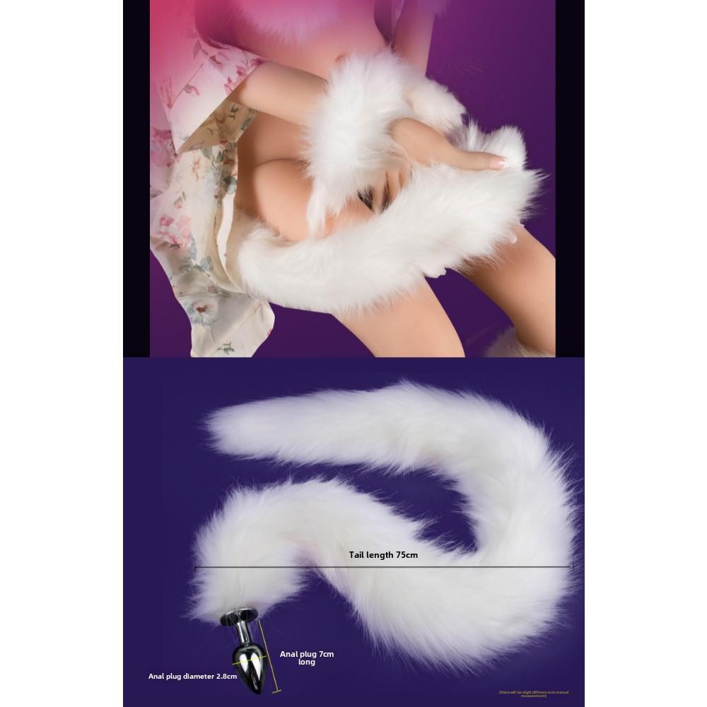 Erotic Role Play Fox Female Sm Fox Set Female Conditioning Erotica Alternative Fox Tail Backdoor Anal Plugs