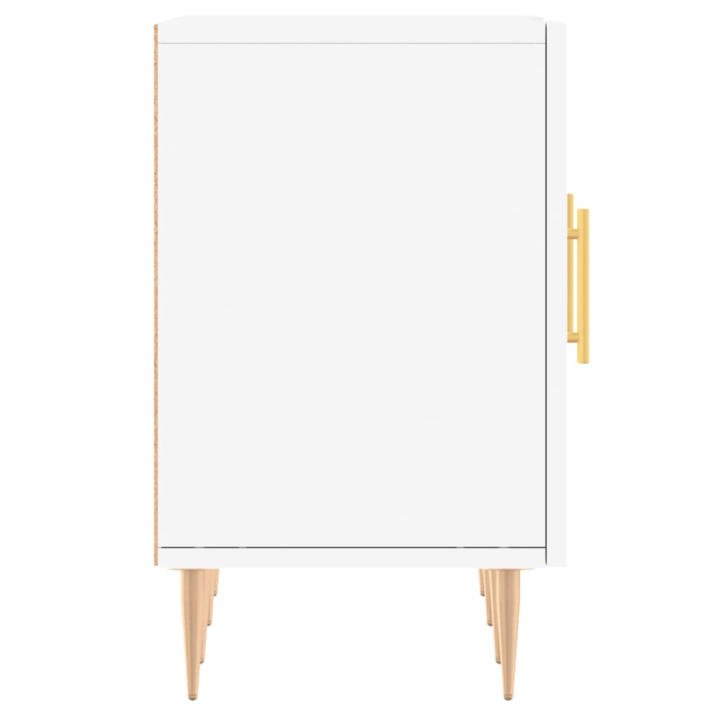 TV Stand White 150 x 30 x 50 cm Particleboard