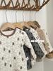 Children's Silk Wool Lined Home Wear Set - Warm Top & Pants