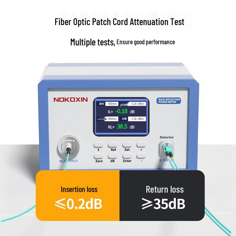 Nokoxin OM3 10 Gigabit Multimode Duplex LC-LC Fiber Patch Cable