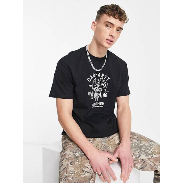 

Черная сувенирная футболка Carhartt WIP Valley