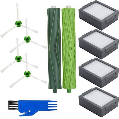Pacote de acessórios para iRobot Roomba j7+-j7-i8+-i8-i7+-i7-i6-i5-i4-i3-E5-E6-E7 Filtros-escovas-rolos extratores Phonillico®