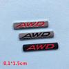 3D kovové logo 2.0 2.5 AWD Písmena Znak na kufr auta Odznak Samolepka 2.5 AWD Samolepka Příslušenství