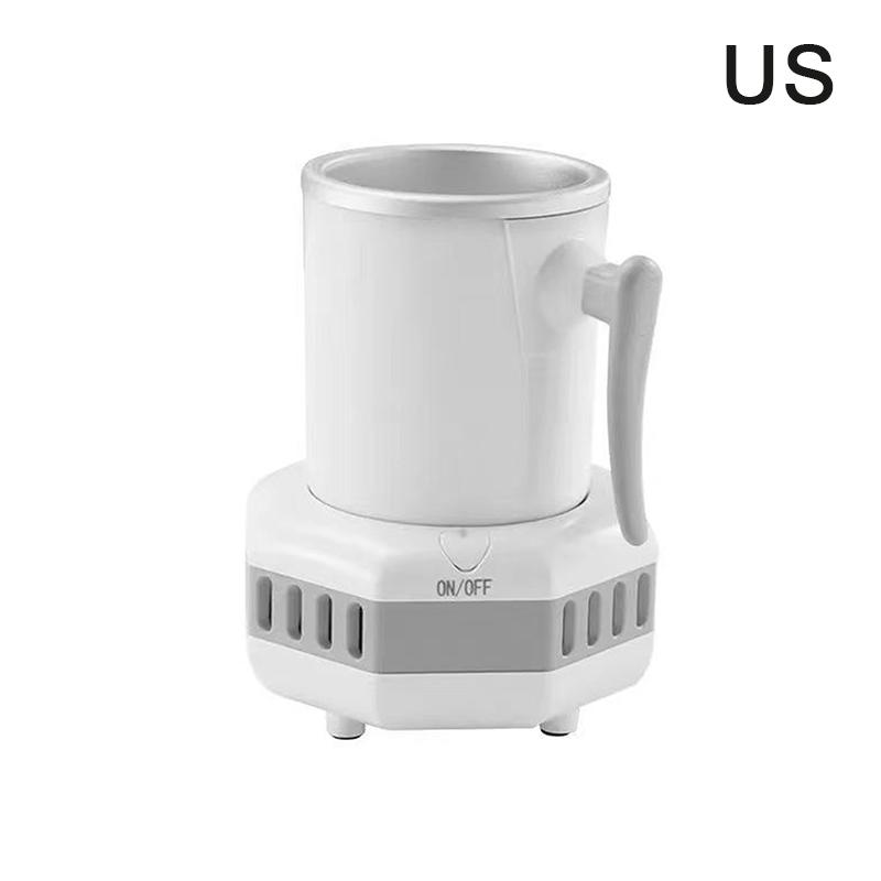 

Mini Quick Beer Cooling Cup Ice Maker Machine Fast Cooler Electric Refrigeration Beverage Office Dormitory Home Appliance US