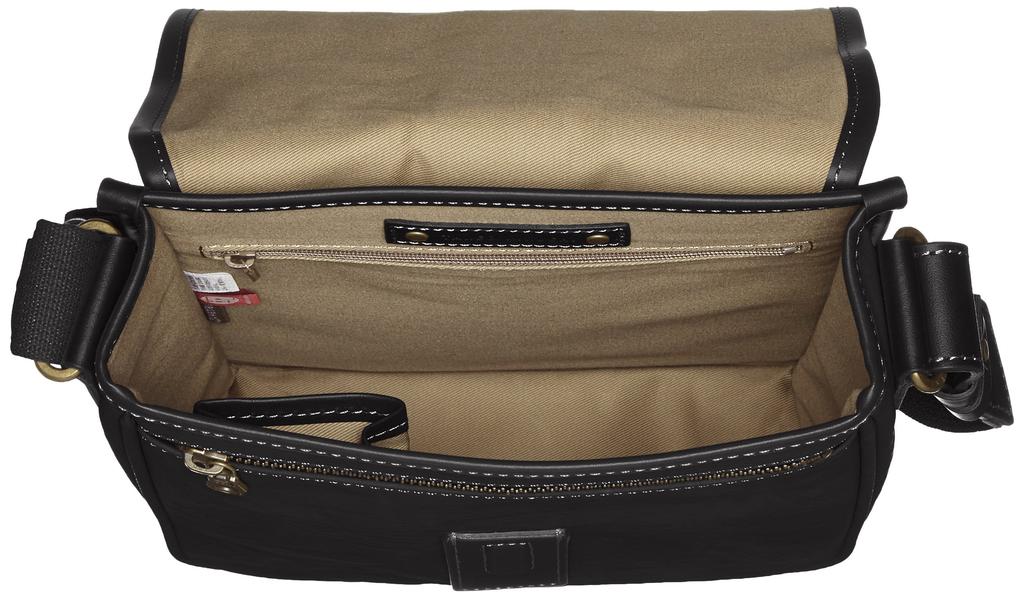 Takeo Kikuchi Men's Mini Clapton Black Shoulder Bag (125101)