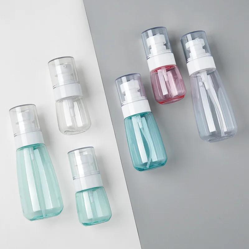 3pcs Spray Lotion Bottle Perfume Sub-bottling PET Empty Makeup Liquid Aromatherapy Refillable Travel Portable