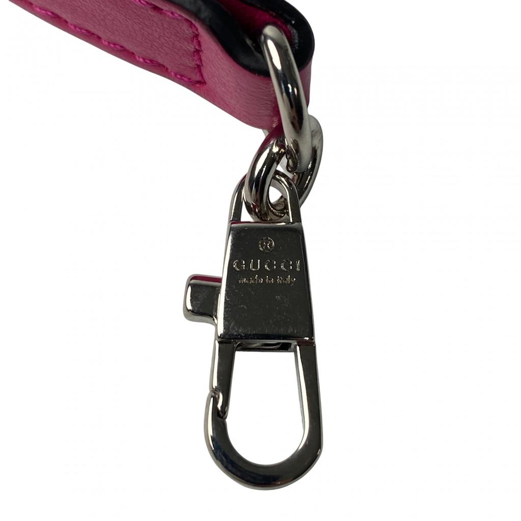 Used GUCCIShoulder Bag pink Nylon/leather Women