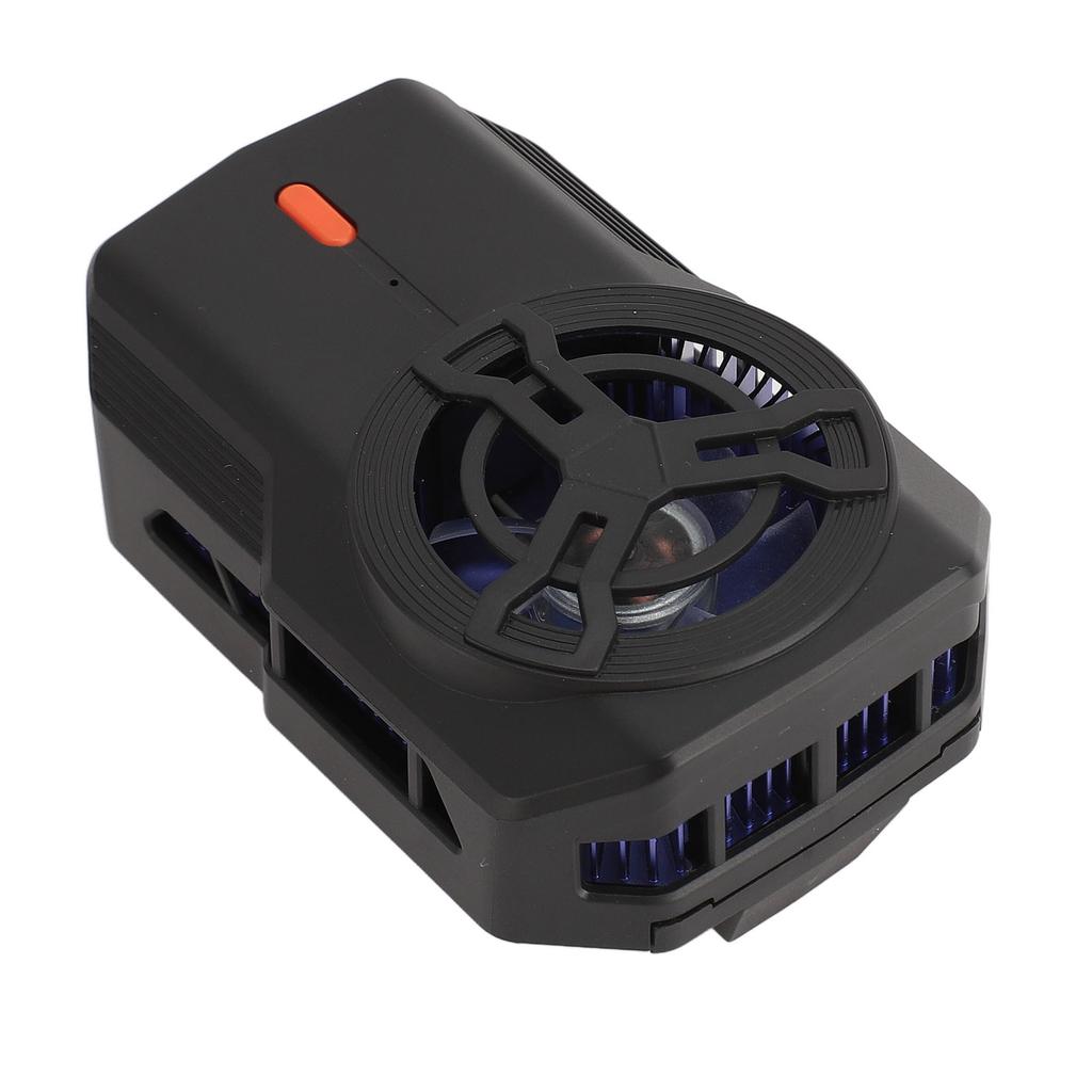 Semiconductor Phone Cooler Ice Porcelain 3 Gears Cordless Quiet Cell Phone Radiator Cooling Fan with Damping