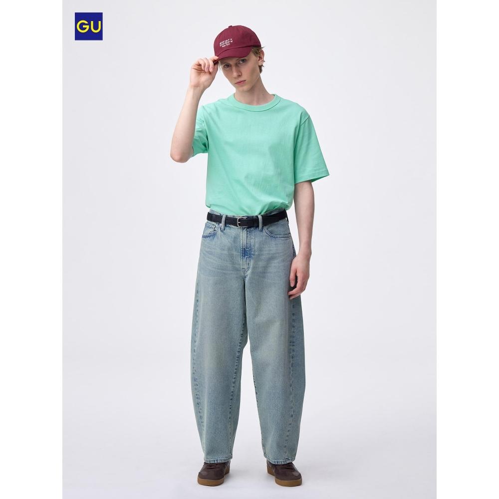 Uniqlo Gu Barrel Leg Jeans