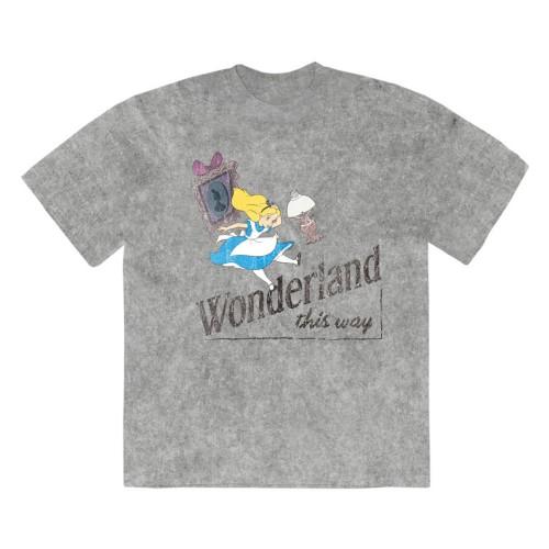 Alice In Wonderland Unisex Adult Wonderland This Way T-Shirt