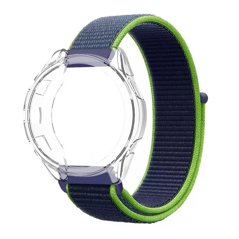 Nylon Strap + Case for Garmin Forerunner 165 265 265s 965 245 745 Ultra Light Fast Drying Watch Band Protector Case Soft Cover