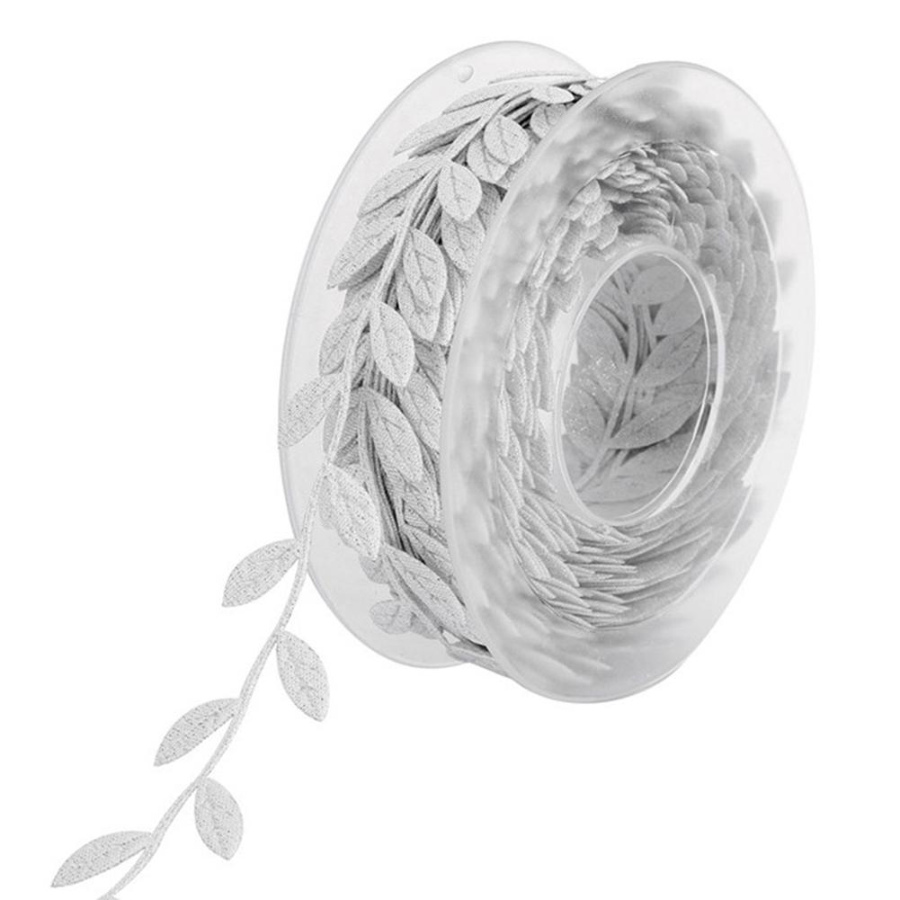 Ribbon Scrapbook DIY 15m Leaves New Christmas Year Crafts Gift Wrapping Ornaments