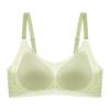 Summer Seamless Stealth Underwear Women's Cool Feeling Ice Silk Small Breasts Gather Bra Breathable Thin Collection Breast Bra Cover