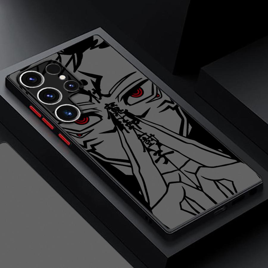Funda Back Phone Cover Case for Samsung Galaxy S20 FE Note 20 Ultra 10+ S24 Plus S26 S22 S21 S25 Ultra S23 FE Japanese Anime