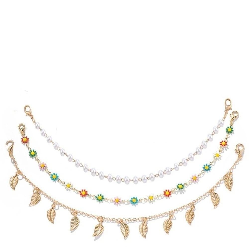 3pcs/Set Detachable Cap Charms Zinc Zinc Alloy Stainless Steel Rolo Chain Hip Hop DIY Hat Chain Themed Events
