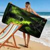 Monster Energy Drink Up Adventures Beach Towel Portable For Travel Beach Towel For Vacation Photos Absorbent Bath Towel Quickdrying Swim Towel