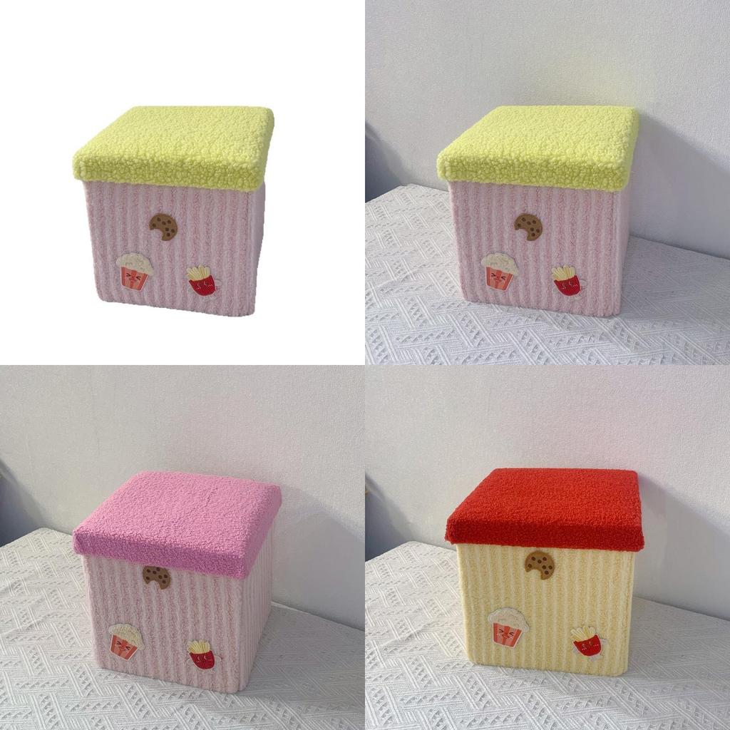 Banqueta de Armazenamento Moderna Com Capa Para Sapatos e Lanches Ideal Para Uso na Entrada
