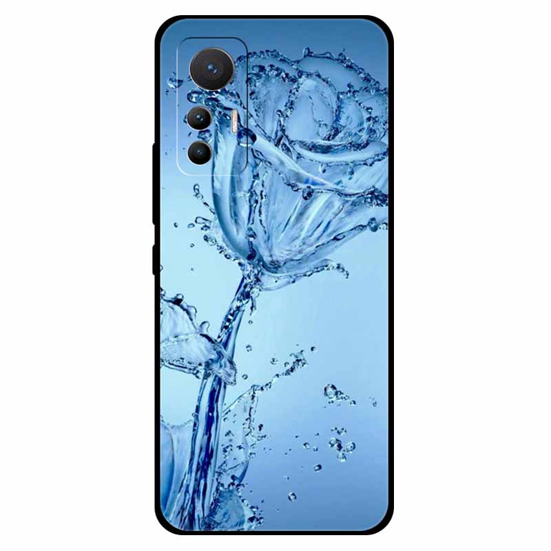 

For Xiaomi 12 Lite Case Soft Silicone TPU Space Protective Back Cover For Xiaomi Mi 12 Lite Cases 12lite Printed Marble Shells Xiaomi 12 Lite