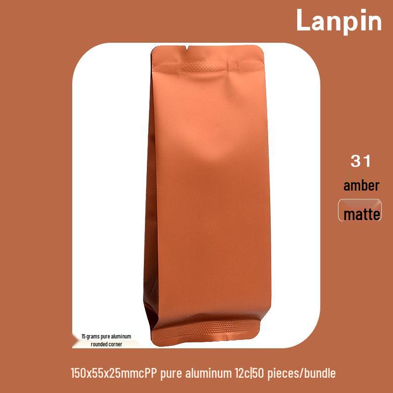 Premium Aluminum Foil Tea Bag for Yancha, Black Tea, Green Tea, Cinnamon, Da Hong Pao