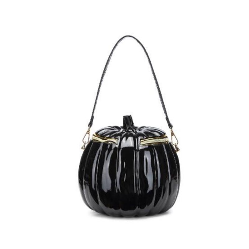 Halloween Pumpkin Shape Women'S Shoulder Bag Shion Purses And Handbags Girl'S Crossbody Bag Designer Clutch Fun Cartoon Bags