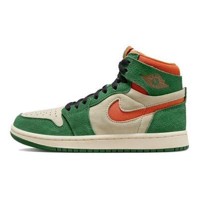 Air 1 High Zoom Comfort 2 Pine Green Women Sneakers Muslin Black Orange-Blaze DV1305-308