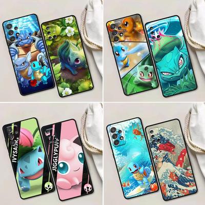 Silikónové puzdro na telefón Pokemon pre Samsung Galaxy A32 A33 A31 A23 A22 A21S A13 A12 A11 A03 A01, kryt, kryt, anime, Bulbasaur