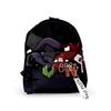 Classic Novelty Alphabet Lore Backpacks Boys/Girls Pupil School Bags 3D Print Keychains Oxford Waterproof Cute Small Backpacks