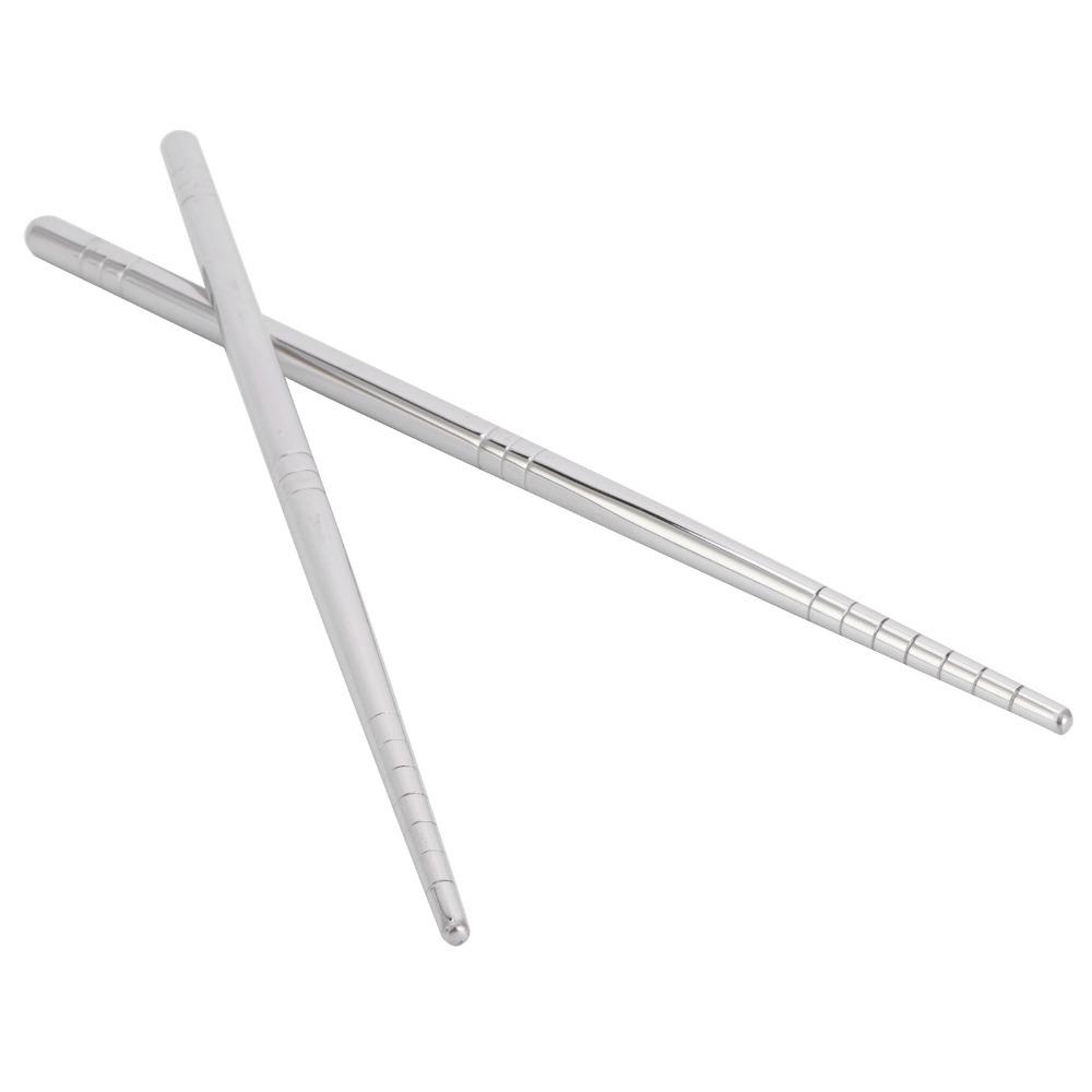 4Pair Practical Food Chopsticks Polished Reusable Chopsticks Portable Kitchen Chopsticks Dining
