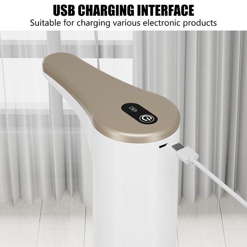 Water Pump Water Dispenser for Bottle USB Rechargeable Water Jugs Dispenser Portable Automatic Water Pump for Home