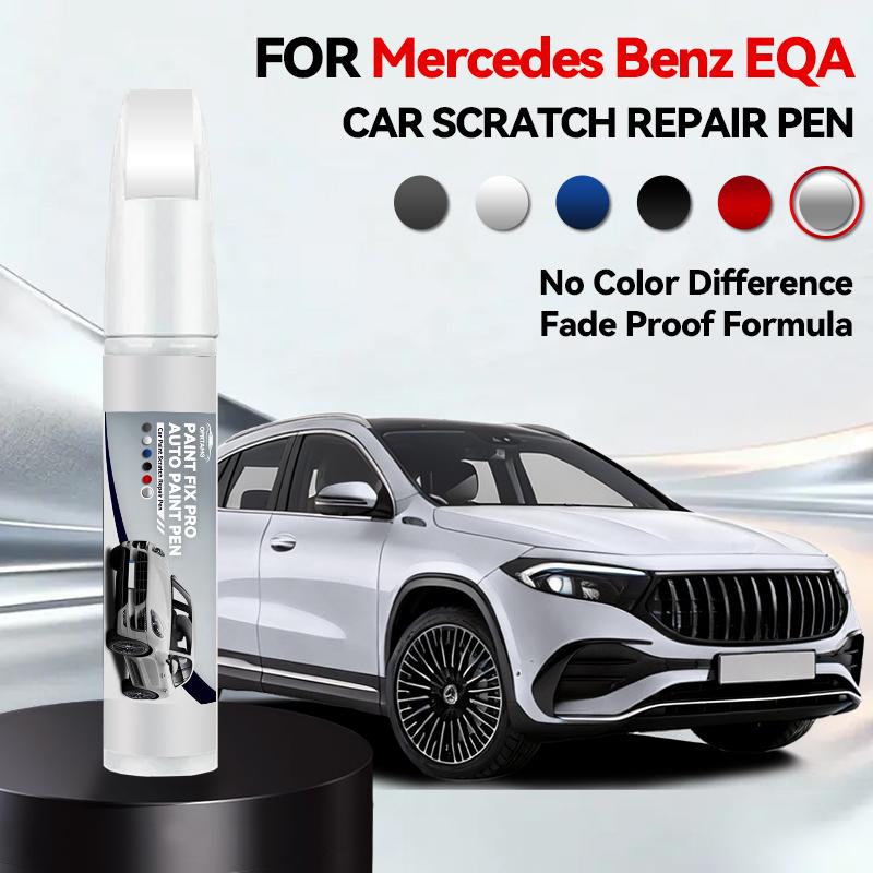 

Hot Car Dedicated For Mercedes Benz EQA 1990-2026 Paint Repair Pen Touch Up Scratch Remover DIY Auto Accessories Black White Gra срібний