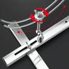 Adjustable Ice Fishing Rod Holder, Freestanding Winter Holder Made of Metal.