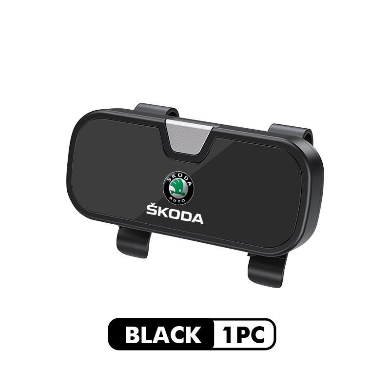 For Skoda Car Visor Glasses Case Sunglasses Box Eyeglasses Storage Accessories octavia a5 a4 mk1 2 fabia superb rapid mk3 yeti WE7