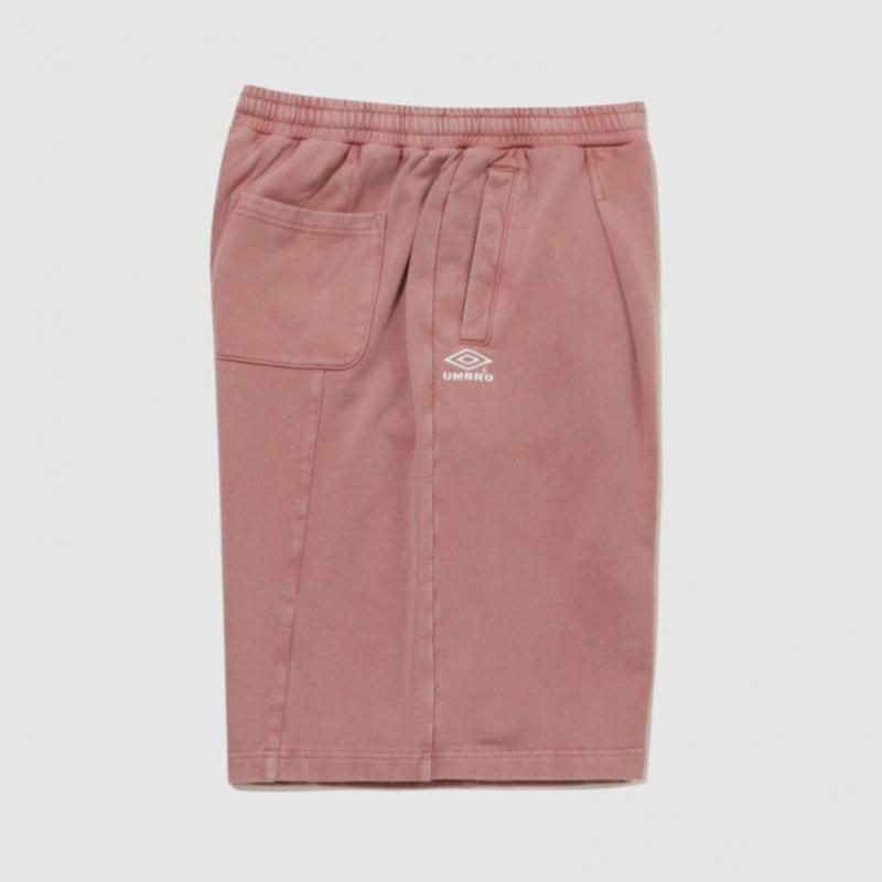 Umbro Hbl Gray Vintage 6 Part Bermuda Sweat Shorts Ur121chp22