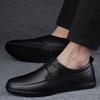 All-match Business Leather Shoes Men's Lace Up Comfortable Oxford Shoes Men's Lace-Up Shoes 2025 New Classic Men's Casual Flats