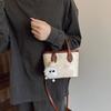 Fashion Shoulder Bag Women's  Summer New Printed Bucket Bag Cute Casual Trend Versatile Diagonal Span Handbag