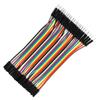 Wire Kit, 3 Pieces Colorful 10cm, Breadboard   Cables, Breadboard   Wire Kit, with 40 Pins M to FCelsius40