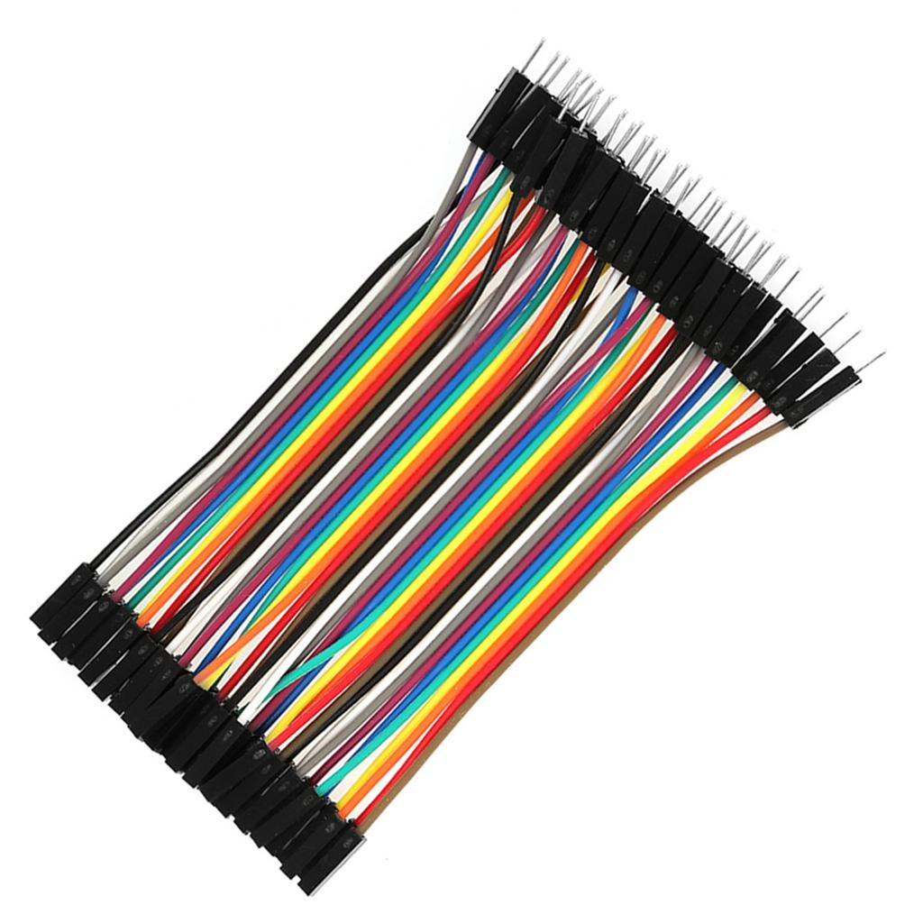 Wire Kit, 3 Pieces Colorful 10cm, Breadboard   Cables, Breadboard   Wire Kit, with 40 Pins M to FCelsius40