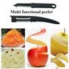 Multifunctional fruit peeler, stainless steel fruit peeler, apple and potato peeler, suitable for kitchens and restaurants.