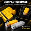 5pcs Capsule Shape Capsule Storage Case 5Pcs Fishing Tackle Box  Outdoor Fishing