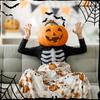 1pc Halloween Ghost & Pumpkin Pattern Plush Blanket, Perfect Gift for Celebrations, Ideal for Holiday Presents & Cozy Home Decor