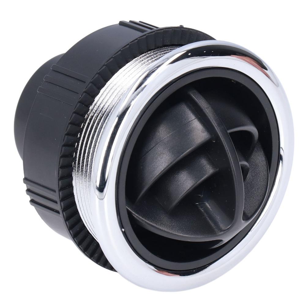 Black AC Deflector Thread Style Air Outlet Vent Air Conditioning Vent  Automotive Use