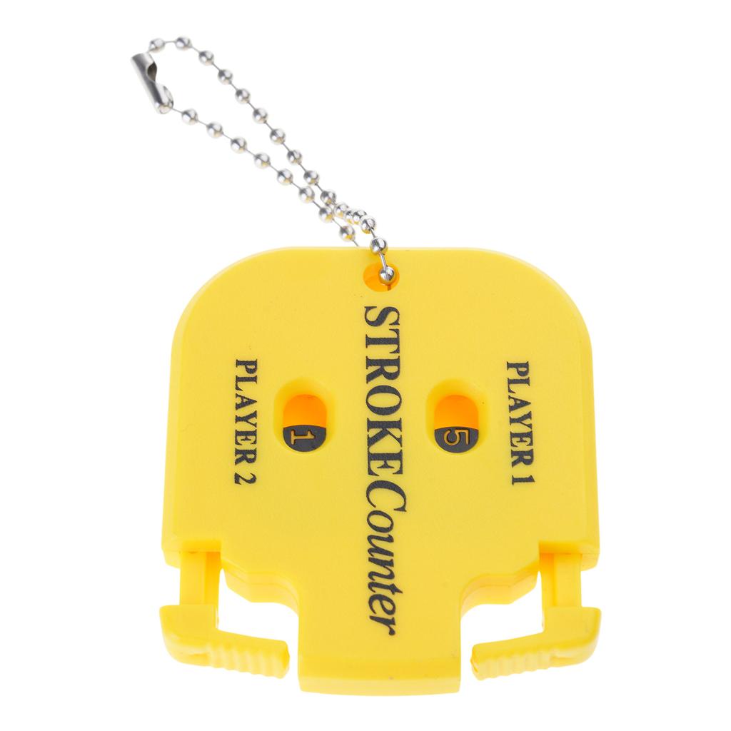 Golf Score Indicator Putt & Shot Scorekeeper for Golf Scoring Keychains 2 Player Golf Score Counter Golf Strokes Counter