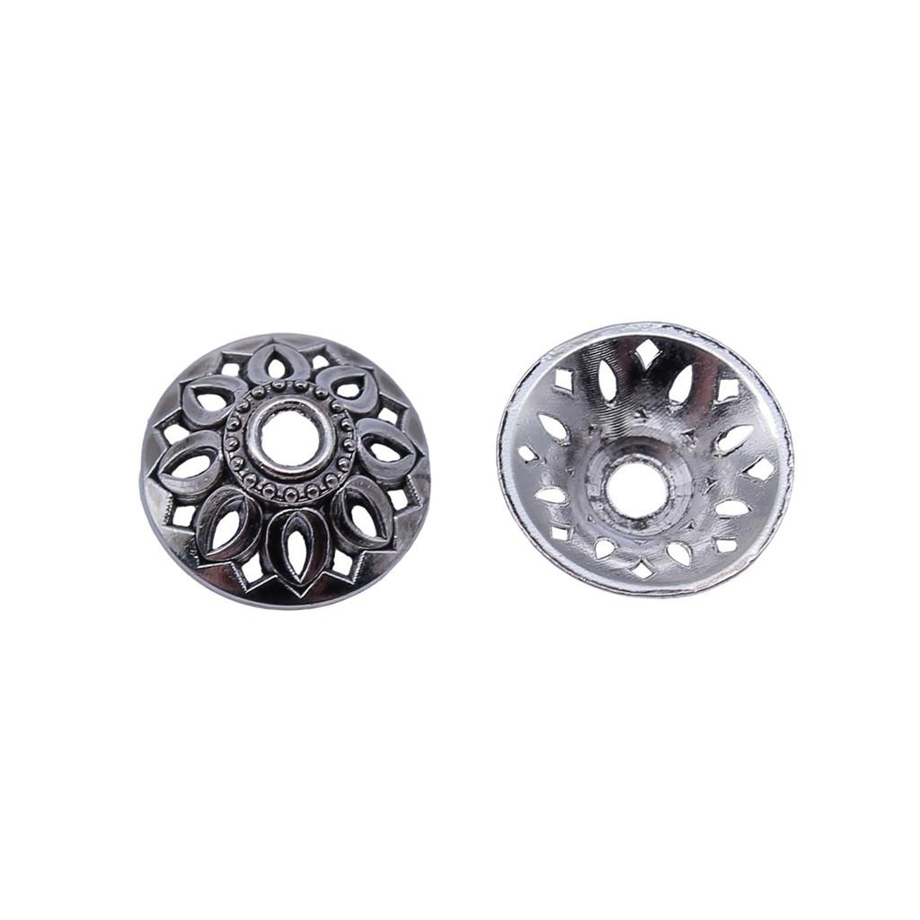 Flower Bead Cap Spacer Findings Ornate Covers For DIY Jewelry Making Materials