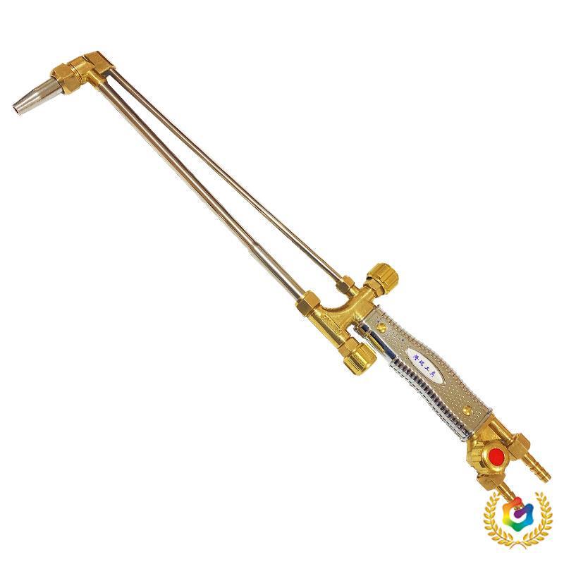 Industrial Grade Dual-Tube Cutting Torch G01-30/100/300 for Oxygen, Acetylene, or Propane Gas.