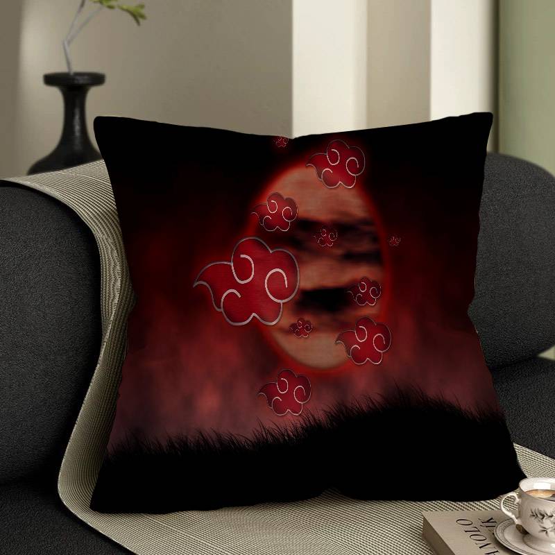 

Аниме Н-НарутоС Облако Акацуки Офисная Подушка Наволочка Автомобильная Подушка Чехол45Х45СМ Поясничная Наволочка Диванная Наволочка 12x12Inch