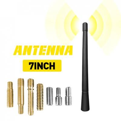 7" Short Black Radio AM/FM for TOYOTA Antenna TUNDRA 2000 2002 Mast 2003-